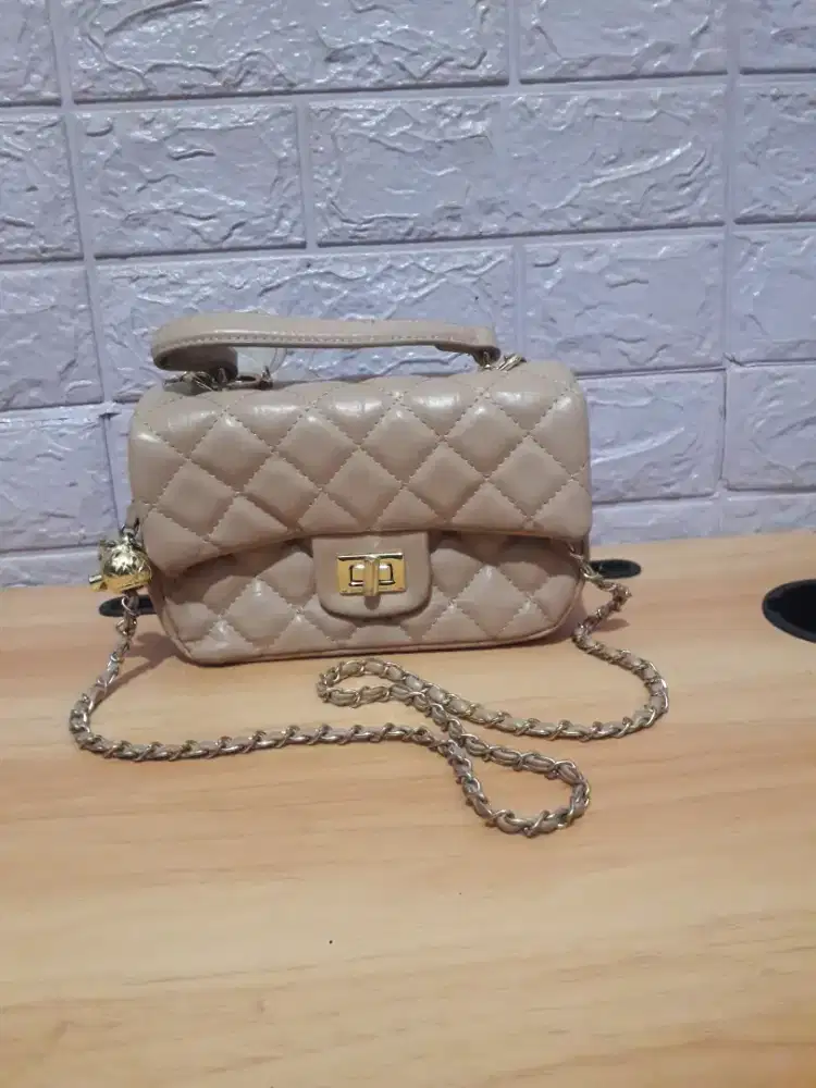Tas second Jims Honey warna Cream