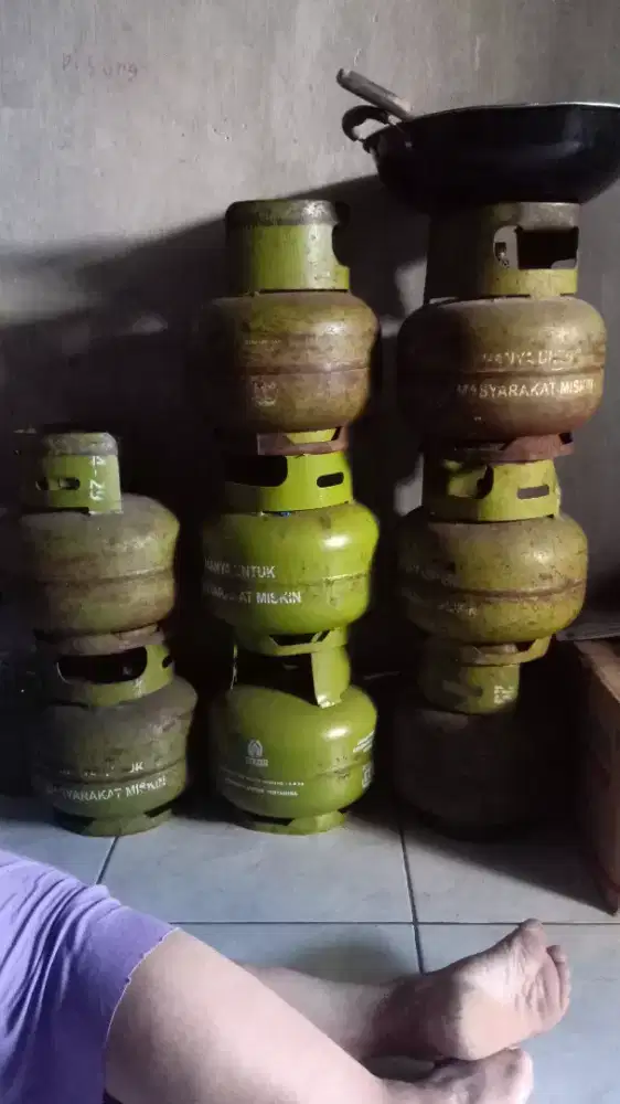 Di cari tabung gas LPG elpiji