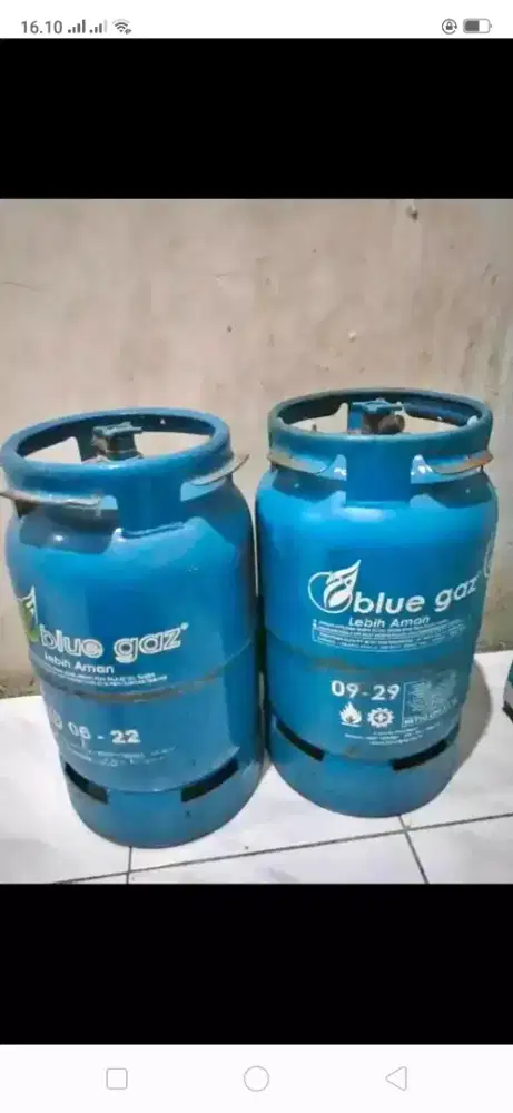 Di cari tabung blue gaz blugas