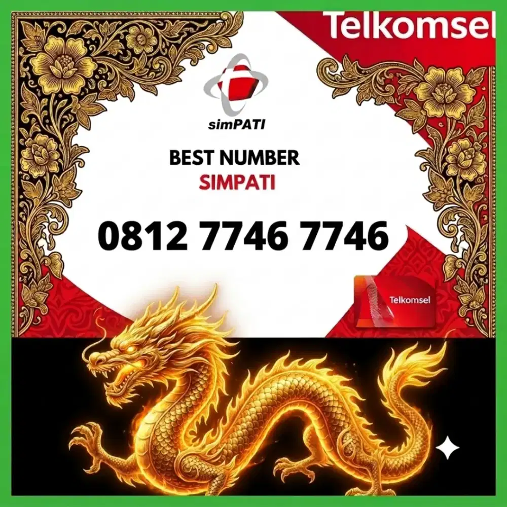 Nomor cantik simpati Telkomsel super