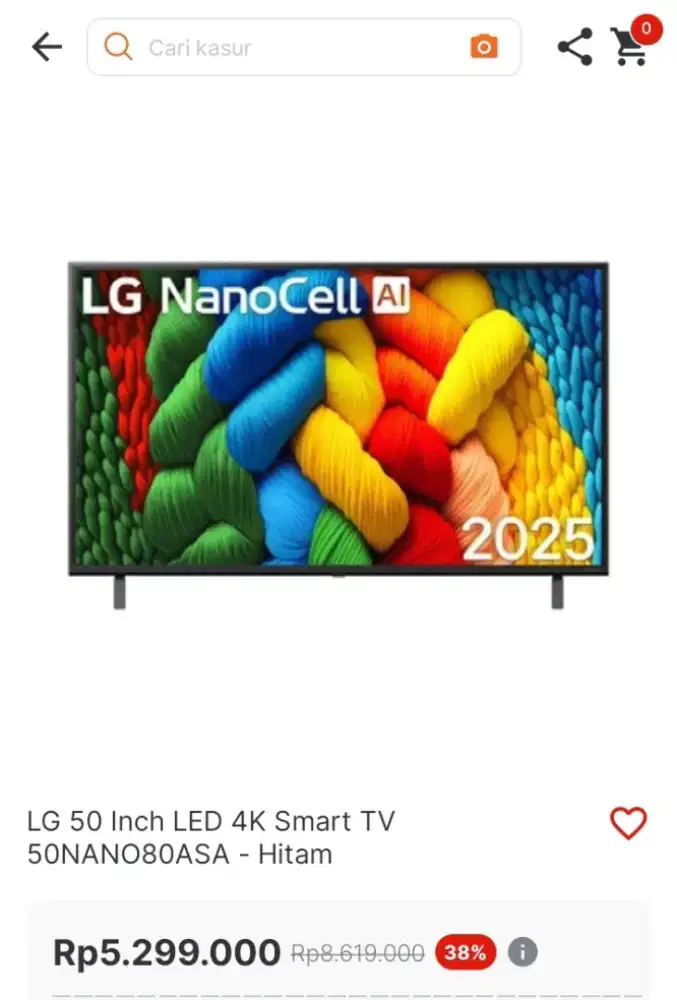Televisi LG 50 PROMO