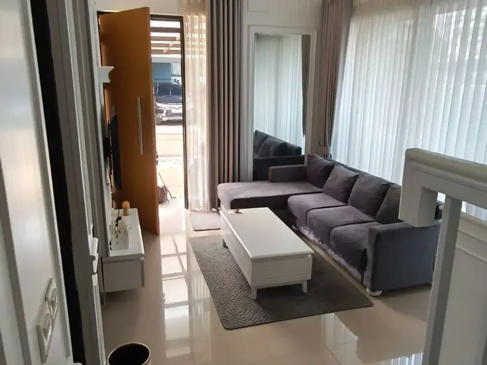 RUMAH Baru Full Furnished Siap huni di Cluster Shila Sawangan Depok