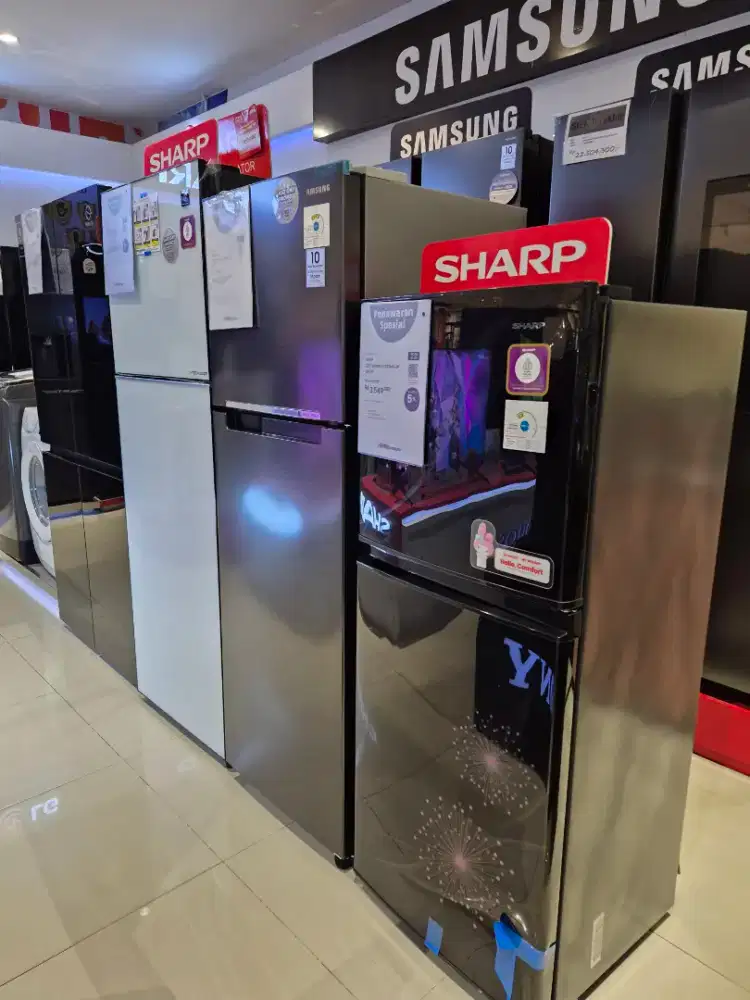 Kulkas sharp 2pintu