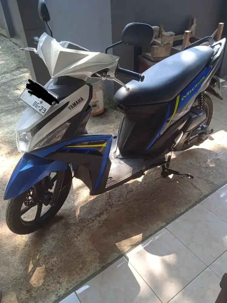 Yamaha Mio m3 125 biru putih