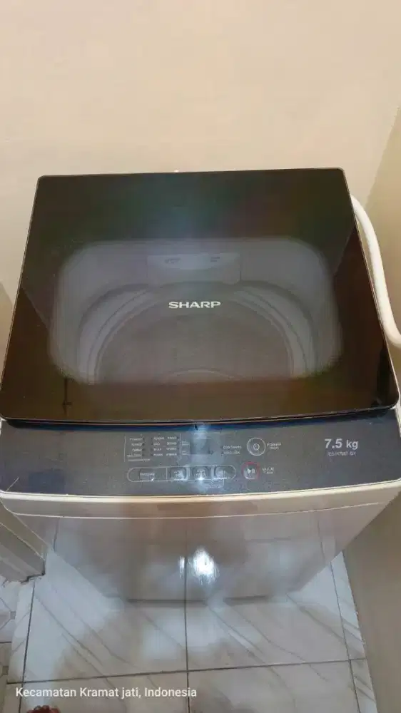 Mesin Cuci Sharp 7,5kg  ES-H758-TGY