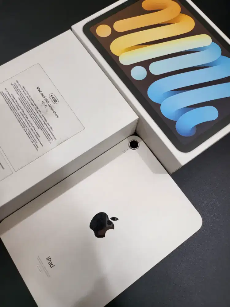 iPad Mini 6 64GB Wifi Mulus Resmi
Like New