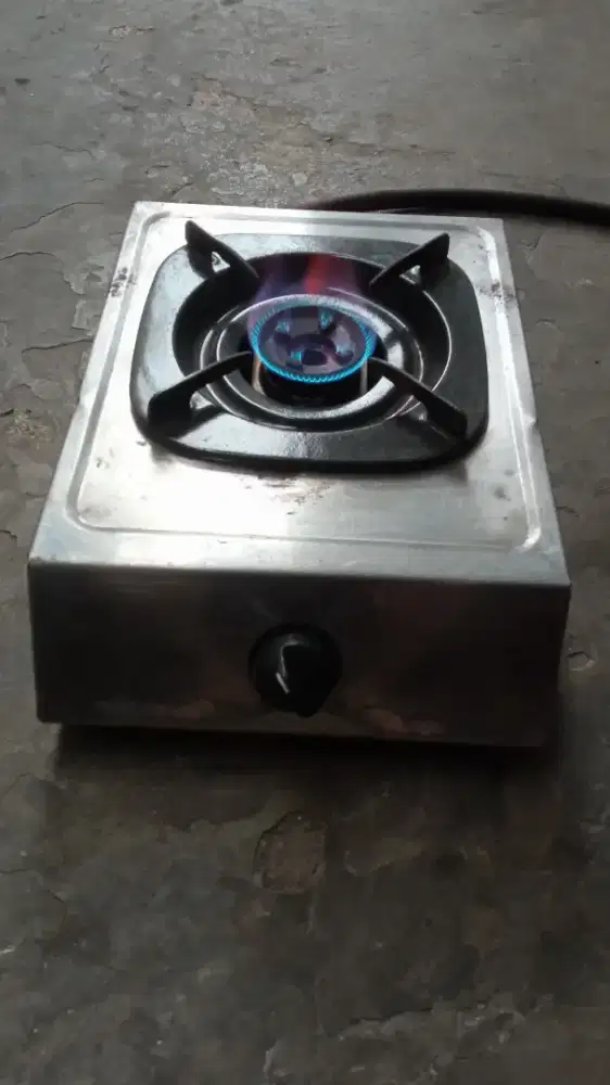 Kompor Gas Rinnai 1 tungku siap pakai