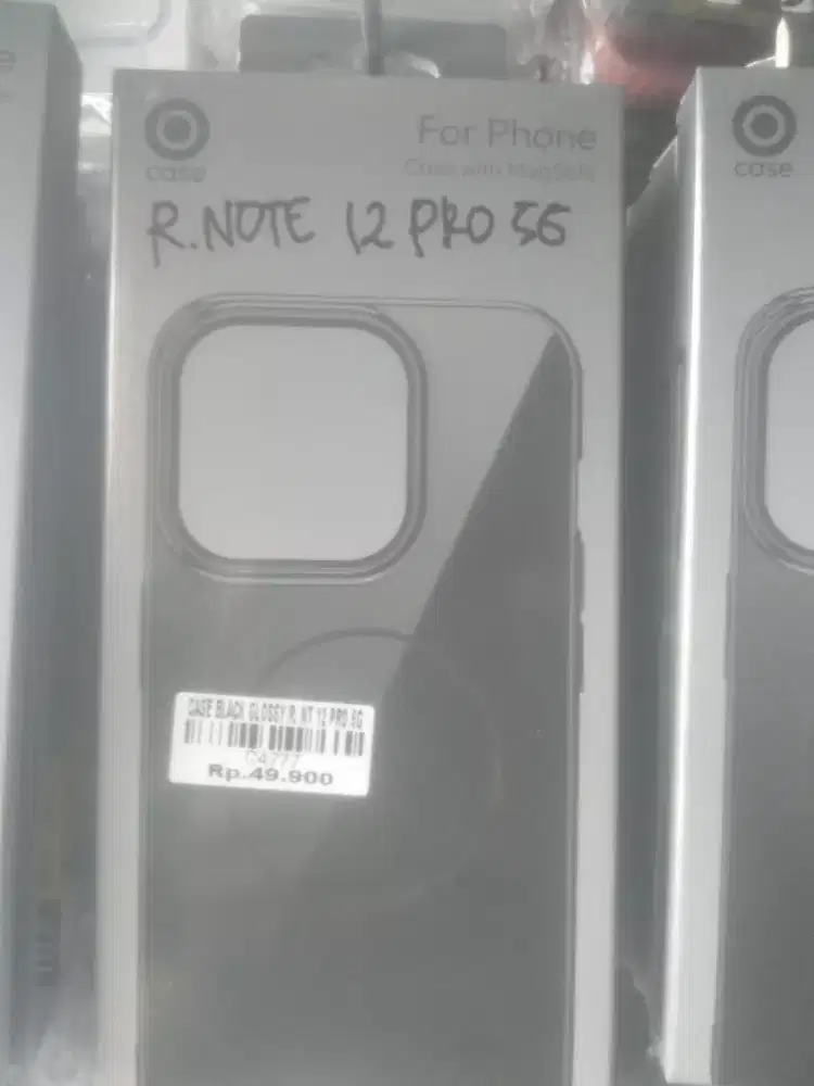 CASE BLACK GLOSSY R.NT 12 PRO 5G | ATLANTIS DAHSYAT