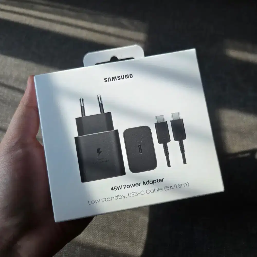 Samsung 45W Power Adapter USB C Cable 1.8M BNIB