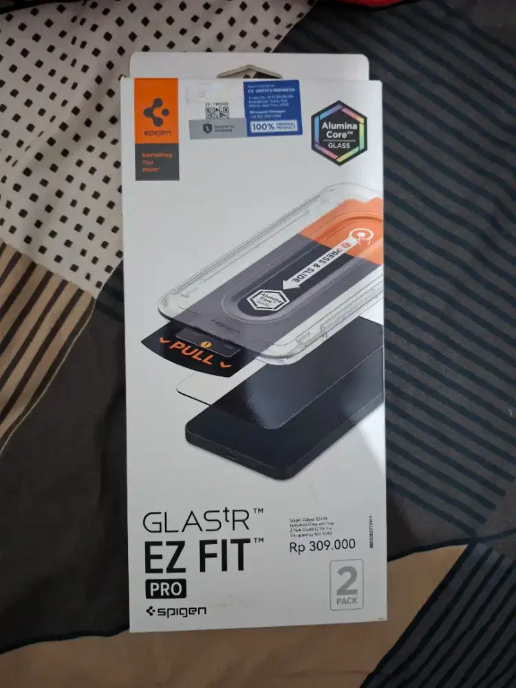 Tempered Glasa Spigen S25 Fe atau A57 sisa 1 pcs