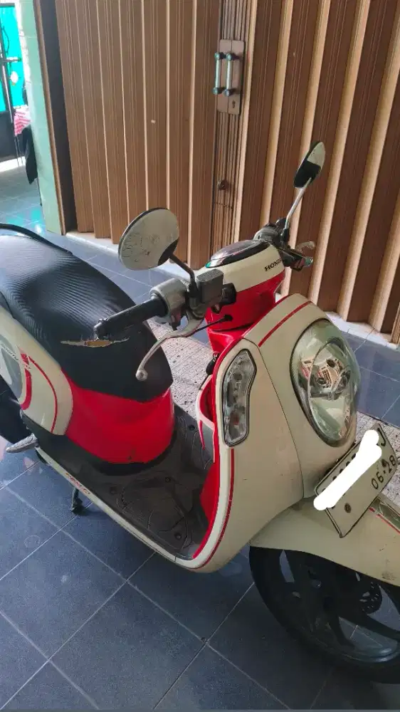 Honda Scoopy 2013 Krem Merah