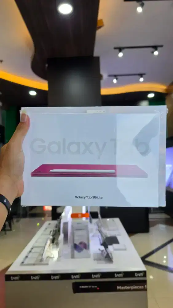 FREE KEYBOARD COVER & ADAPTER! SAMSUNG TAB S10LITE 6/128 SEGEL RESMI