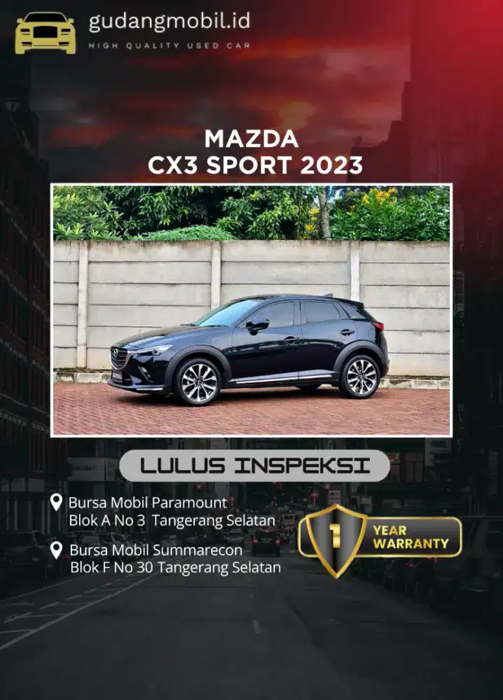 Low Km Record ! Mazda CX3 Sport 2023