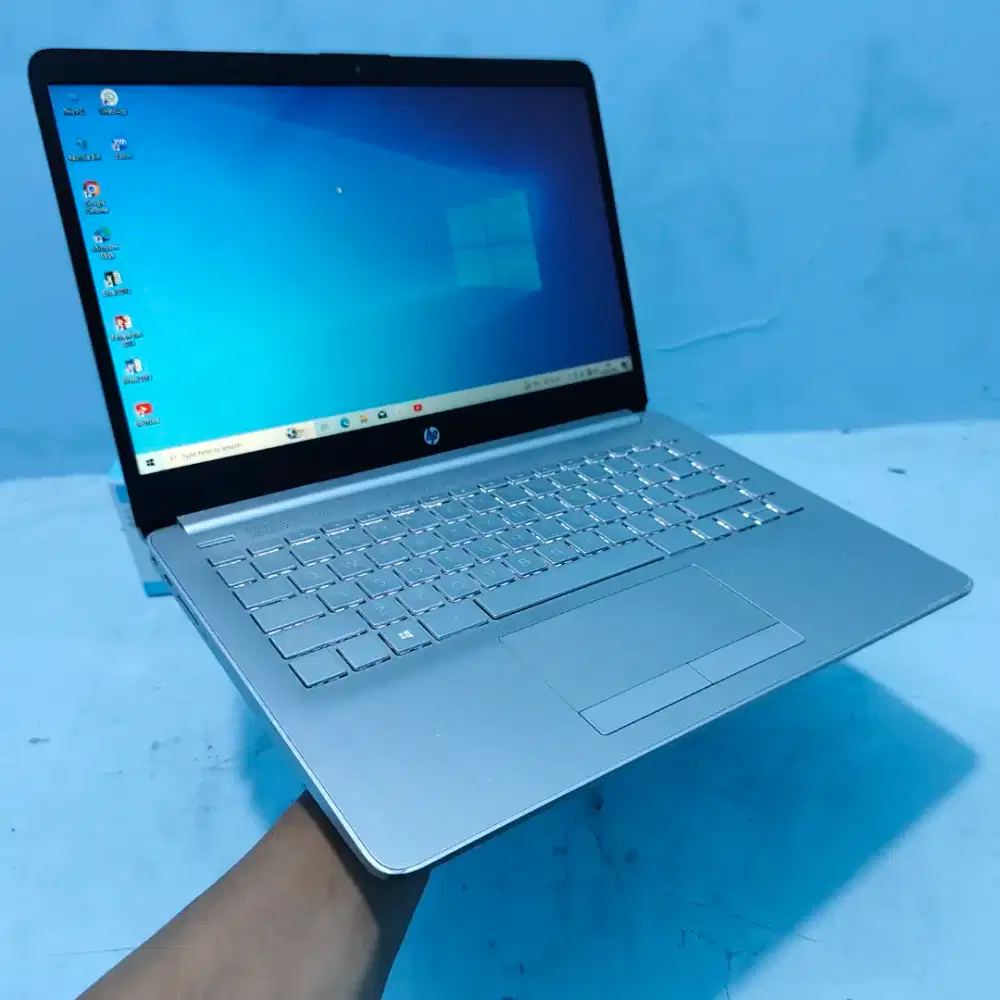 Laptop HP 14S Slim Ram 4GB Siap pakai Win 10 [ Bisa Diantar ]