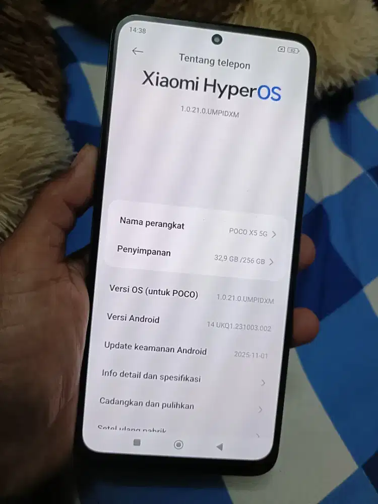 Poco x5  5G ram 12/256