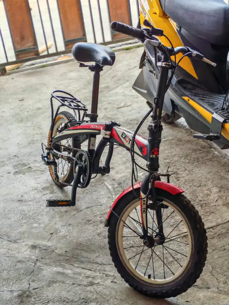 Sepeda Lipat Exotic 2026MK 16 Inci - Buka Harga Rp580.000