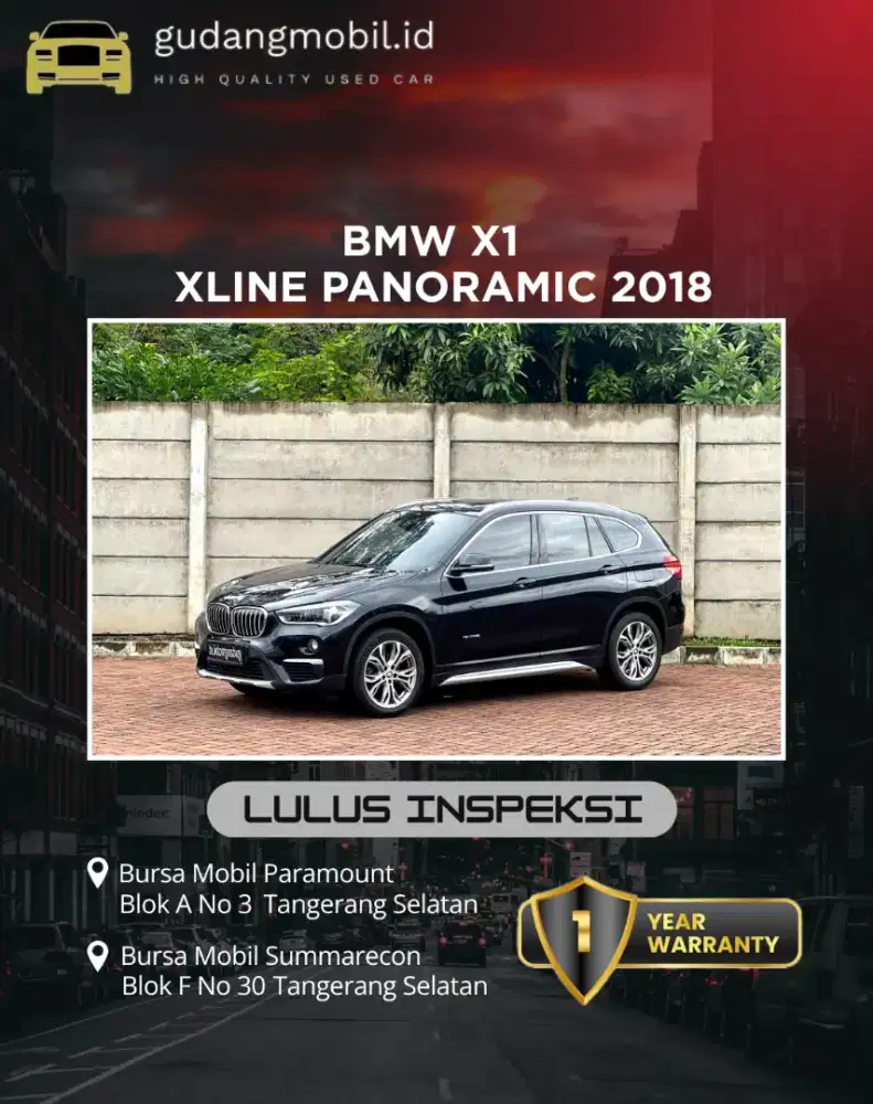 Low Odo Full Record! BMW X1 XLine 2018