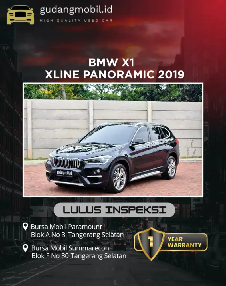 Super Low Odo ! BMW X1 Xline Panoramic Sunroof 2019