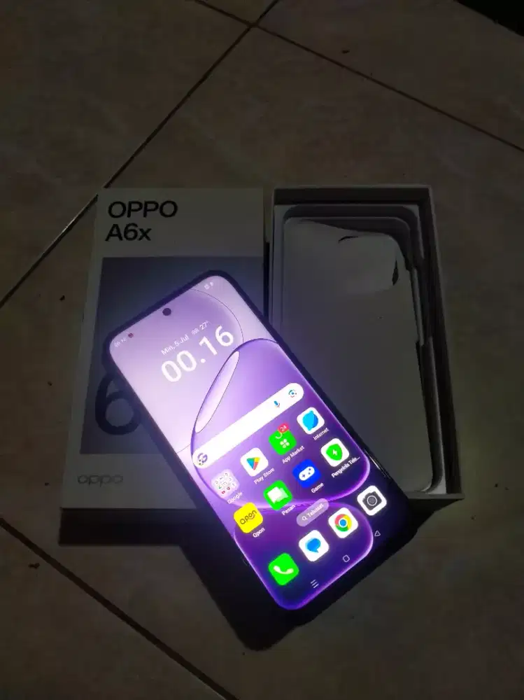 Oppo a6x ram 6/128 fullset nominus mulus