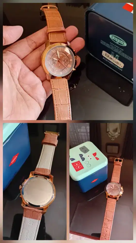 Jam Tangan Fossil Grant FS5085 Original