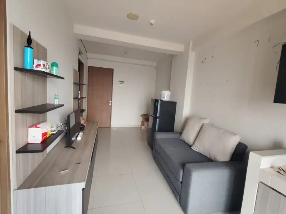 Disewakan 2 Bedroom Oak Tower B – Full Furnish, Lantai 18, Sky Garden, Gym & Kolam Renang