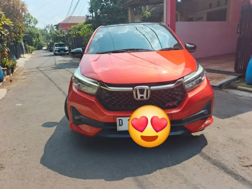 Honda Brio RS at two tone 2023 Bensin like new