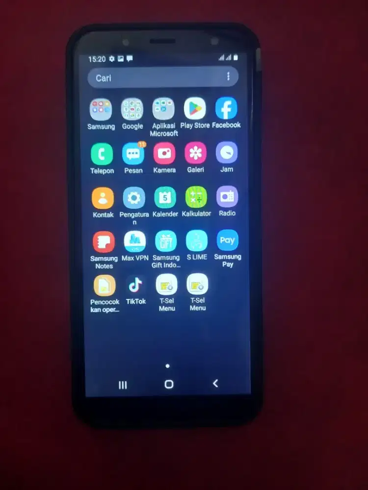 Samsung J6 ram 3/32 aman semuanya