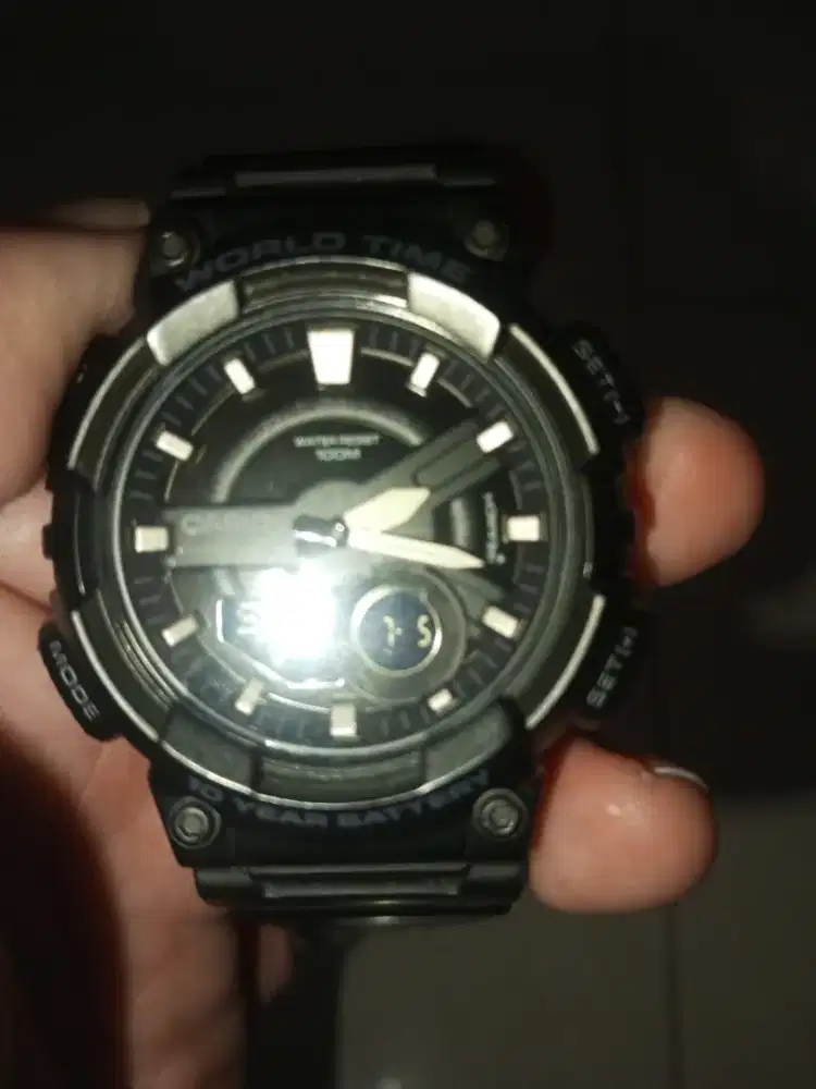 Jam tangan merk Casio Telemap 30