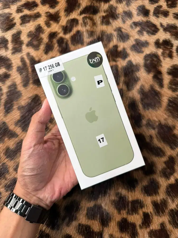 New iPhone 17 256GB Resmi (Sage)