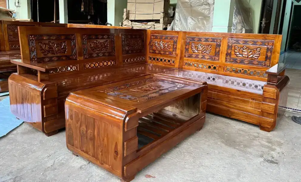 Kursi tamu sudut