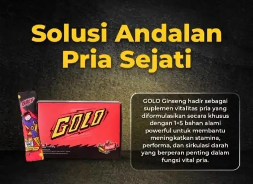 GOLO GINGSENG 1box/ecer