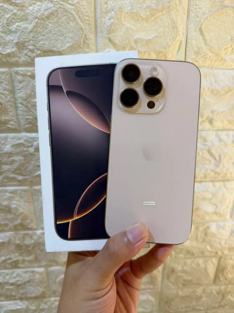 iPhone 16 Pro 128GB Resmi Grs Agustus 2026