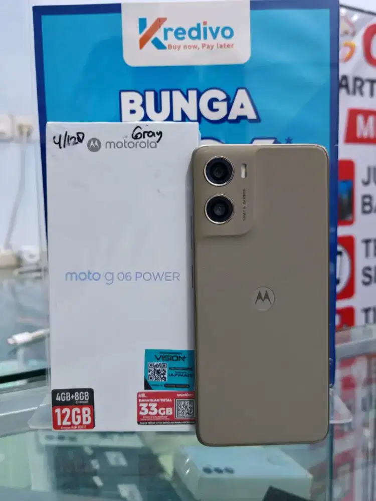 Motorola G06 power baterai jumbo 7000mAh