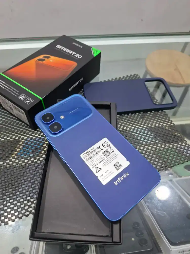 Infinix smart 20 ram 8/64gb fulset 1 bulan pakai