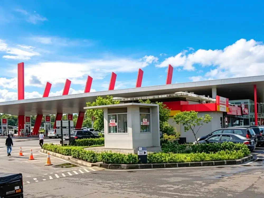 DIJUAL SPBU KM 19 TOL JAKARTA–CIKAMPEK – INVESTASI PREMIUM DENGAN 71 TENANT AKTIF