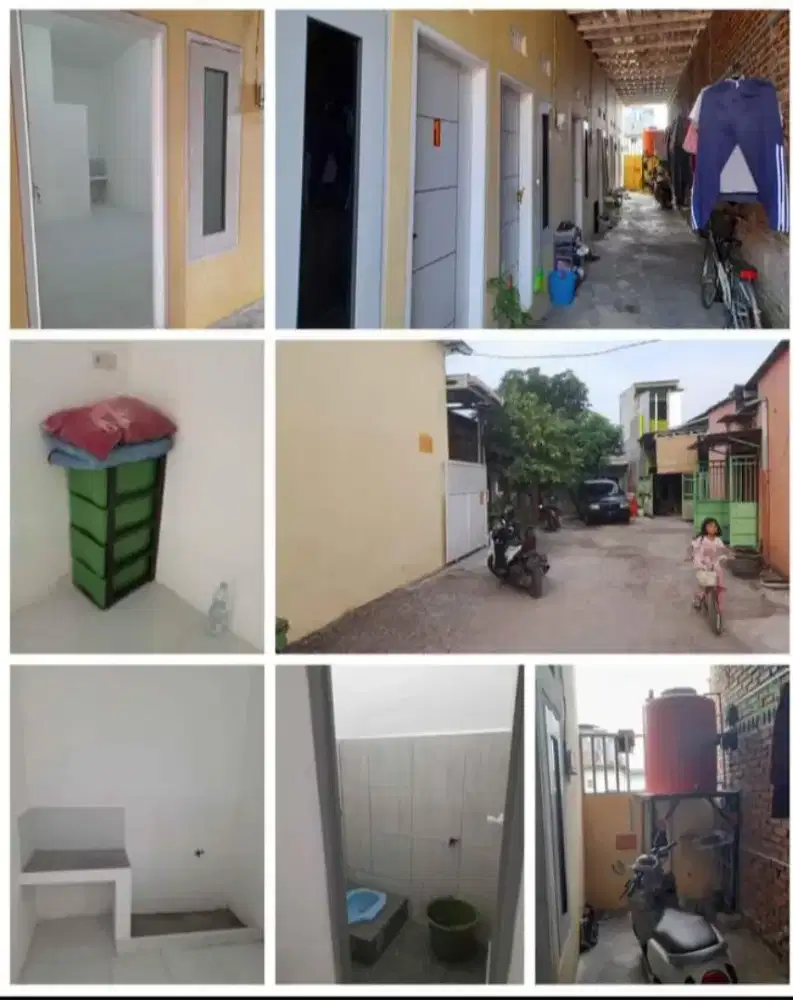 Kos 6 kamar 6 kamar mandi dalam milik sendiri