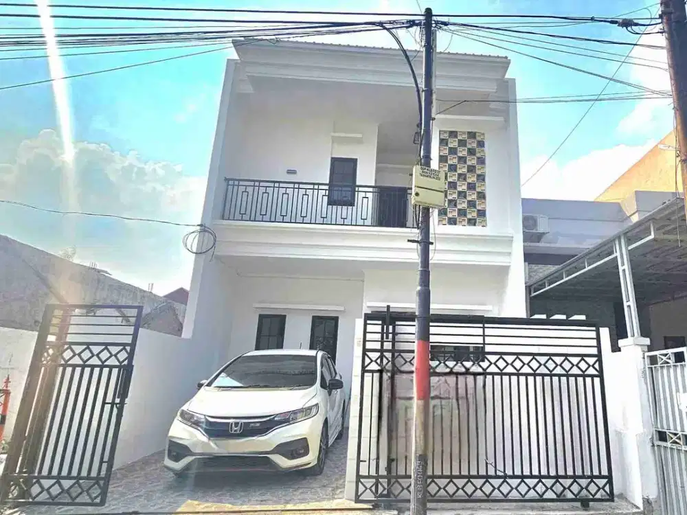 Dijual cepat Rumah baru 2 lantai minimalis siap huni di harapan indah bekasi