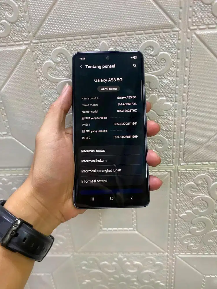 Samsung A53 ram 8/256 garansi resmi samsung