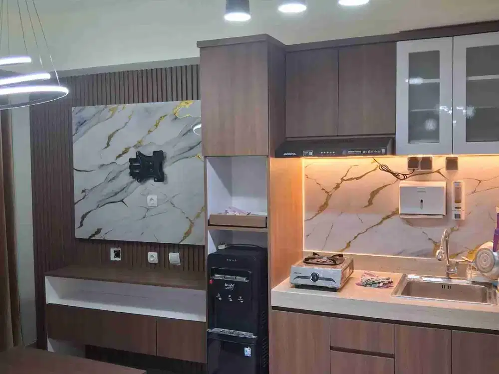 Di jual modal apartemen 2 bedroom, full furnished Meikarta Lippo Cikarang, Bekasi, Jawa Barat
