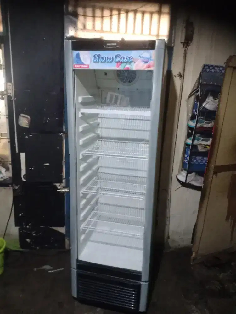 Jual showcase Polytron 4 tahap mesin ori dingin merata bisa di antar