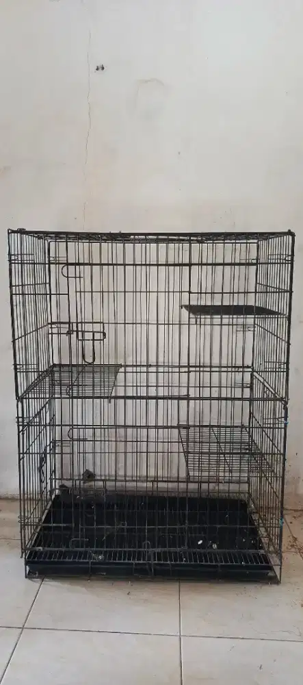 Kandang kucing lipat ukuran 102cmx77cm