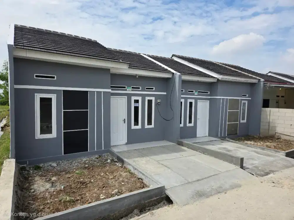 Rumah Subsidi one gate sistem 20 menit dari stasiun bekasi timur