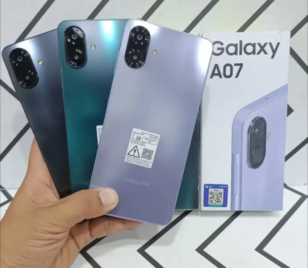 PROMO SAMSUNG A07 RAM 8/256 BARU SEGEL FREE ADAPTOR DAN TEMPERGLASS