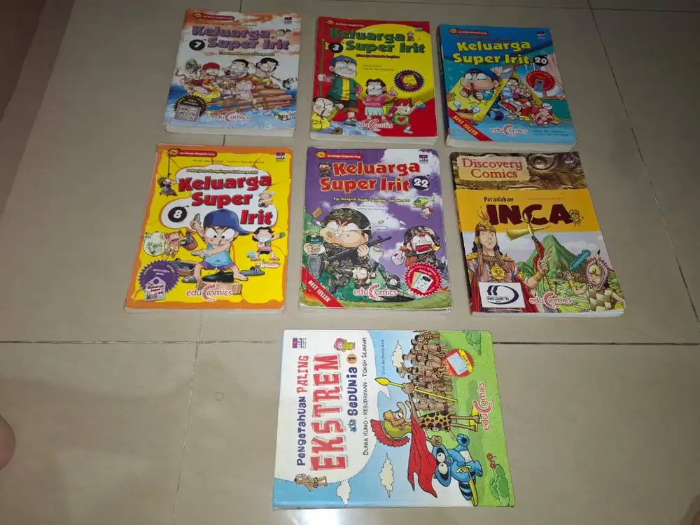 Buku Cerita Anak Keluarga Super Irit