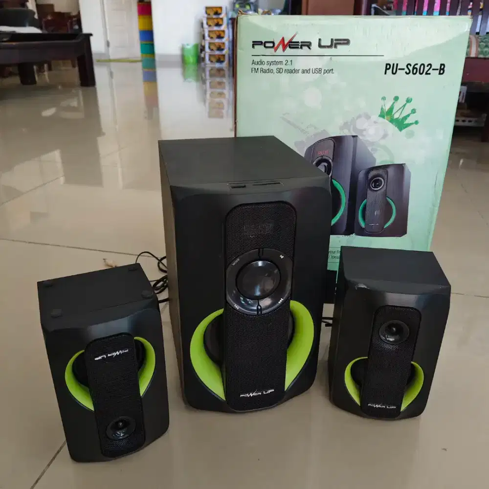 Speaker Power UP Audio System PU S602 B