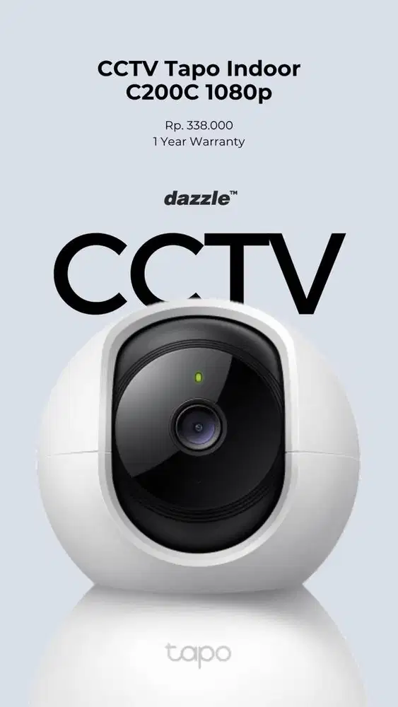 CCTV TPLINK TAPO C200C GARANSI 1 TAHUN