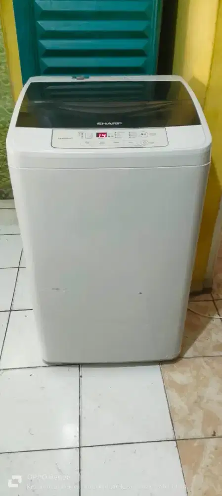 mesin cuci 1 tabung Sharp 8 KG