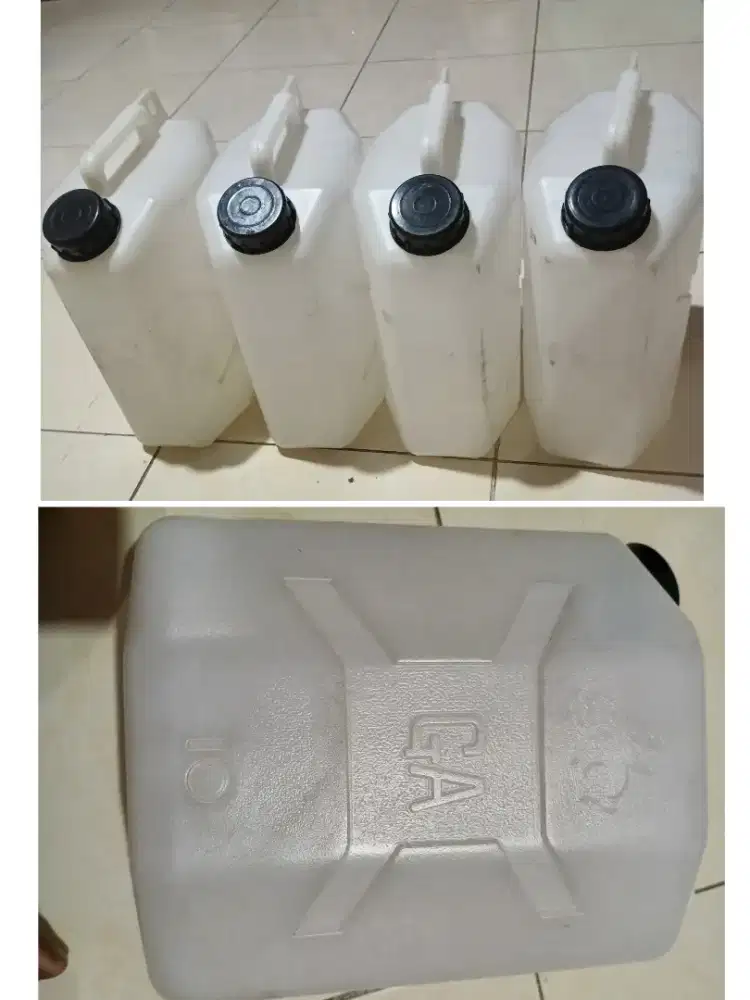 4 pcs jerigen/ @10ltr