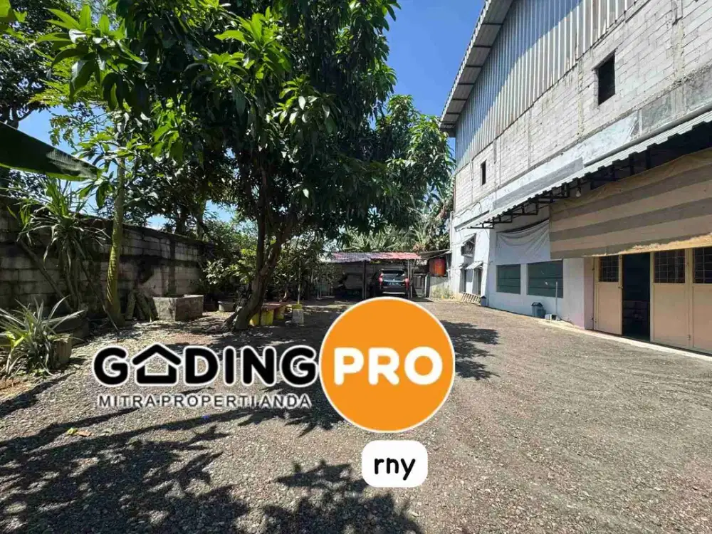 JUAL GUDANG DAN BANGUNAN RUMAH DI CIKETING BANTAR GEBANG BEKASI