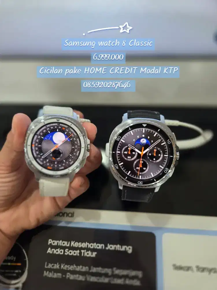 KREDIT Watch PODOMORO  Harga Promo New Watch 8 Classic Tanpa DP&Survey
